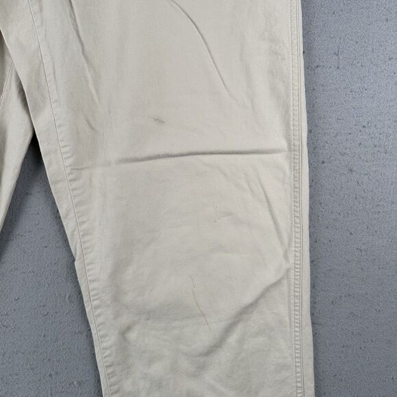 Vintage Polo Sport Ralph Lauren Pants Men’s‎ 36x32 Beige Straight Leg Baggy - Picture 3 of 16